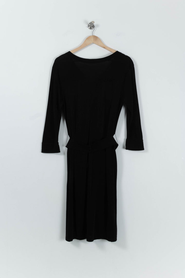 Robe Ceinturée Noire - Taille S/36 de la marque Filippa K | PARAD89723 - Vendu par Paradigme - Image 2