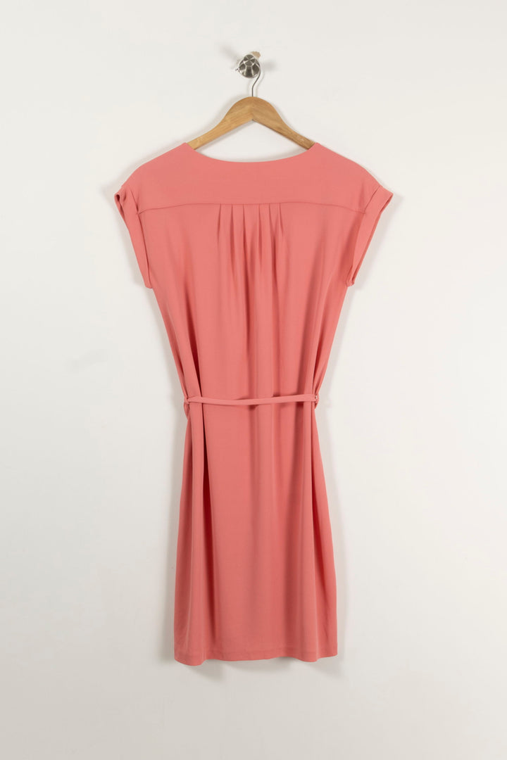 Robe Ceinturée Rose - Taille S/36 de la marque Filippa K | PARAD89724 - Vendu par Paradigme - Image 4