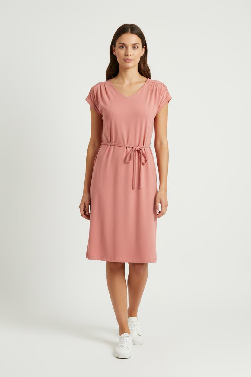 Robe Ceinturée Rose - Taille S/36 de la marque Filippa K | PARAD89724 - Vendu par Paradigme - Image 1