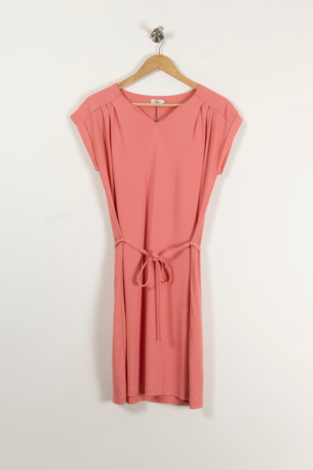 Robe Ceinturée Rose - Taille S/36 de la marque Filippa K | PARAD89724 - Vendu par Paradigme - Image 2