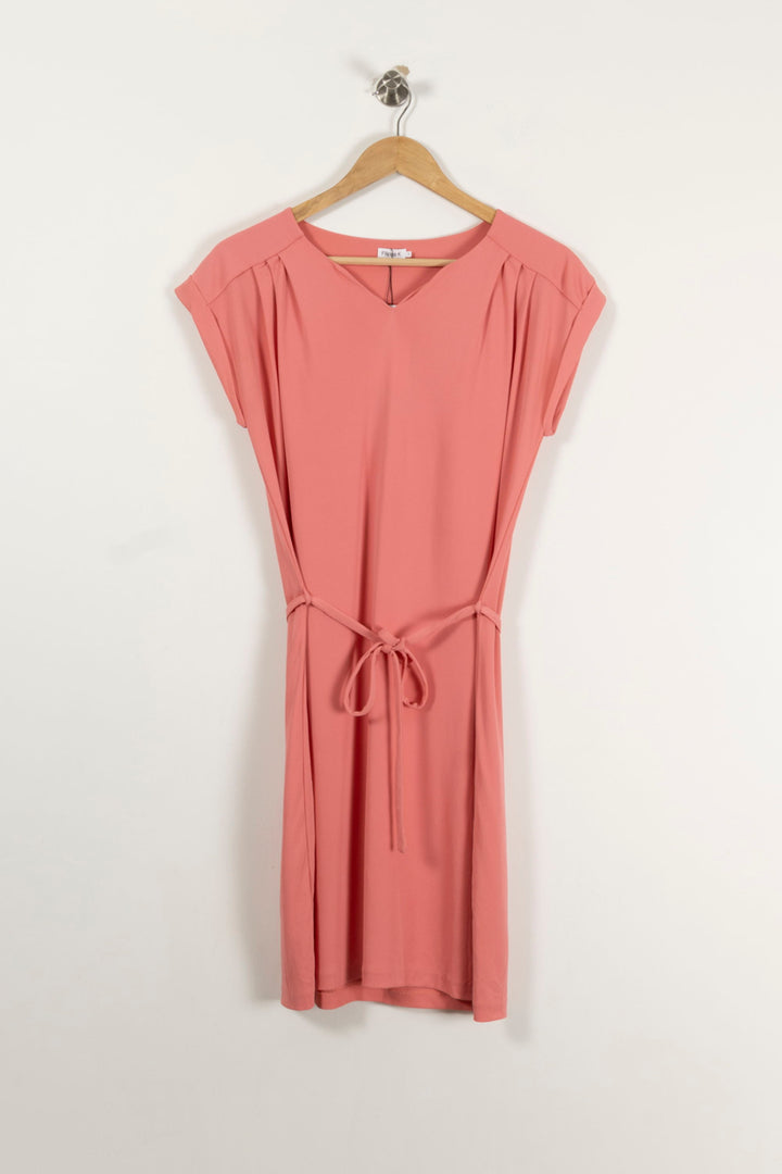 Robe Ceinturée Rose - Taille S/36 de la marque Filippa K | PARAD89724 - Vendu par Paradigme - Image 2