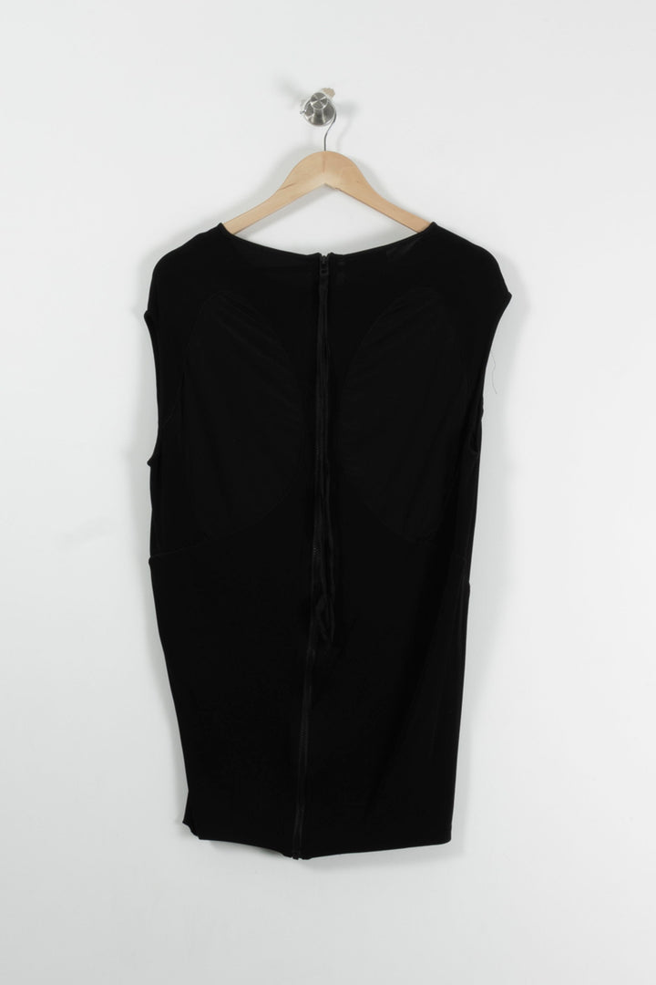 Robe Droite Noire - Taille S/36 de la marque Acne Studios | PARAD89728 - Vendu par Paradigme - Image 4
