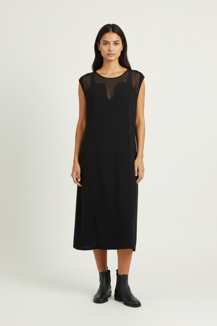 Robe Droite Noire - Taille S/36 de la marque Acne Studios | PARAD89728 - Vendu par Paradigme - Image 1