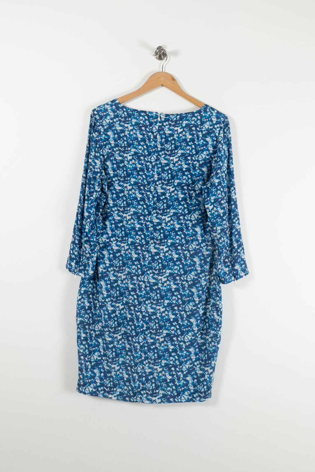 Robe Droite Bleue et Blanche - Taille L/40 de la marque Samsoe Samsoe | PARAD89731 - Vendu par Paradigme - Image 4