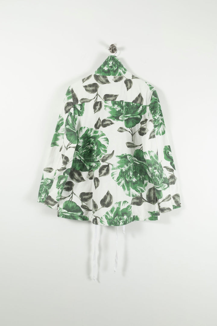 Veste Blanche et Verte - Taille S/36 de la marque Ganni | PARAD89733 - Vendu par Paradigme - Image 4