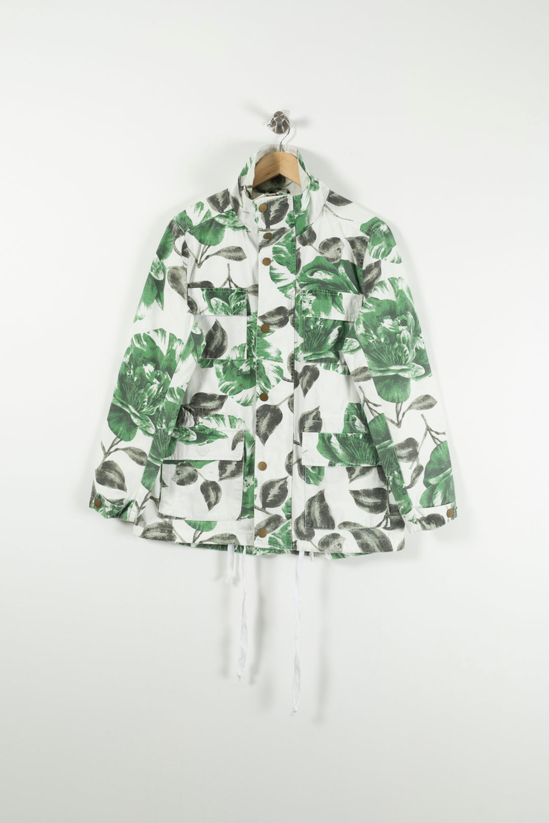 Veste Blanche et Verte - Taille S/36 de la marque Ganni | PARAD89733 - Vendu par Paradigme - Image 2