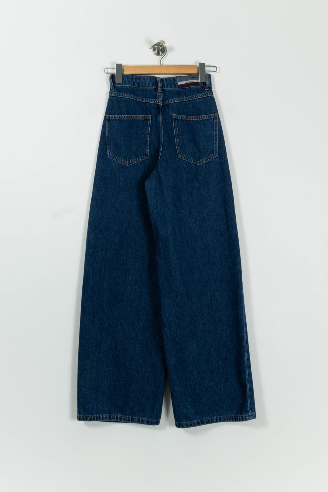 Jean Large Bleu - Taille XS/34 de la marque Vanessa Bruno | PARAD89734 - Vendu par Paradigme - Image 4