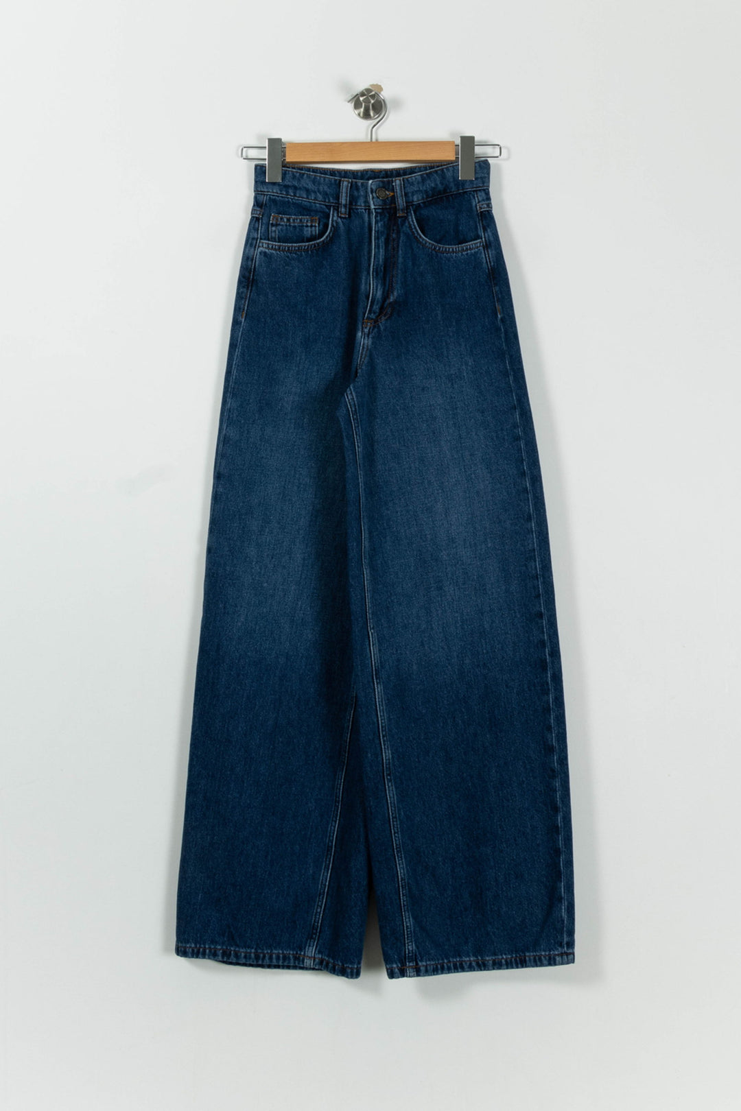 Jean Large Bleu - Taille XS/34 de la marque Vanessa Bruno | PARAD89734 - Vendu par Paradigme - Image 2