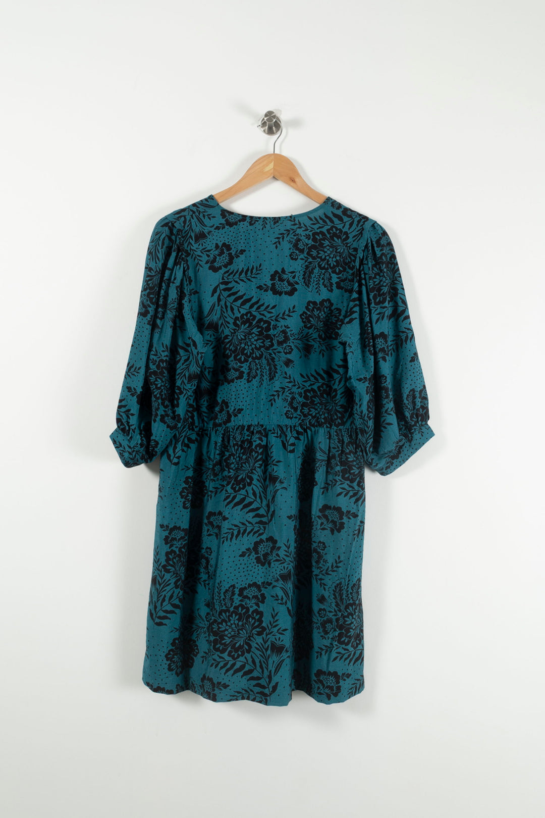 Robe Courte Verte et Noire - Taille S/36 de la marque Grace & Mila | PARAD89739 - Vendu par Paradigme - Image 4