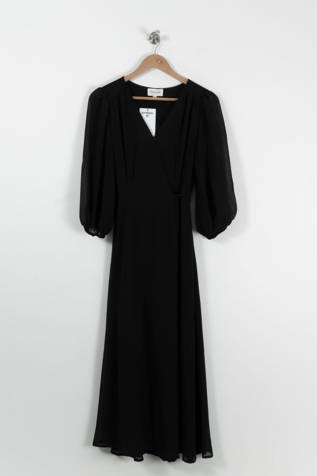 Robe Longue Noire - Taille M/38 de la marque Grace & Mila | PARAD89741 - Vendu par Paradigme - Image 2