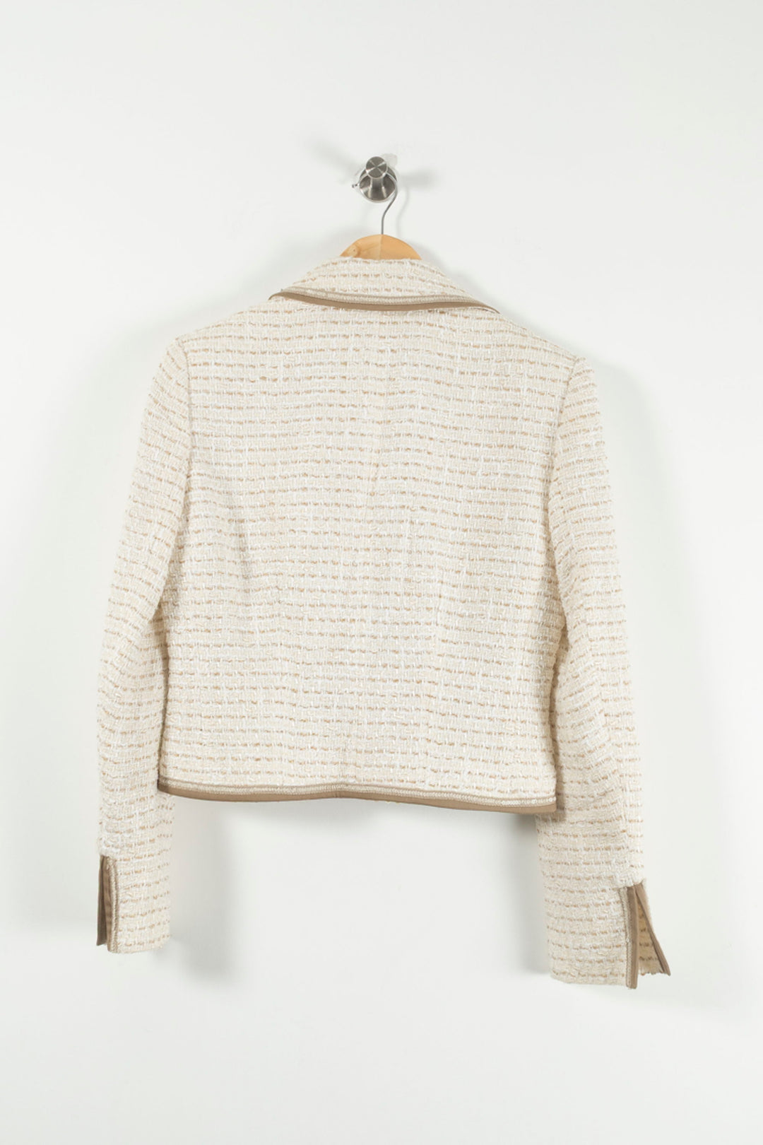Veste Courte Beige - Taille XL/42 de la marque Caroll | PARAD89747 - Vendu par Paradigme - Image 4