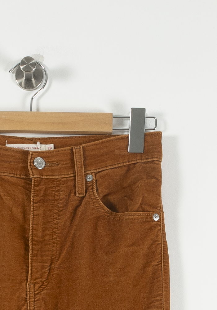 Jean Marron - Taille M/38 de la marque Levi's | PARAD89748 - Vendu par Paradigme - Image 3