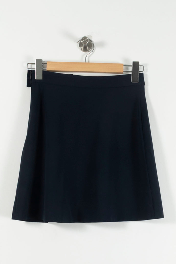 Jupe Courte Bleue - Taille XS/34 de la marque Claudie Pierlot | PARAD89756 - Vendu par Paradigme - Image 4