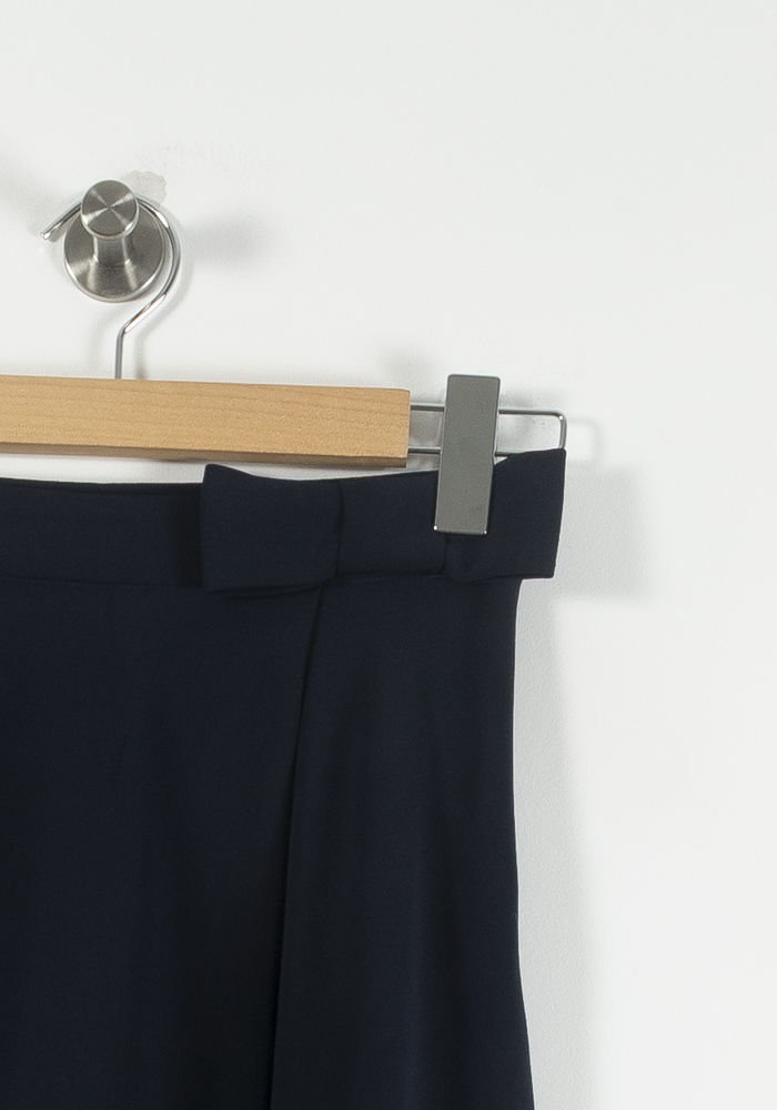Jupe Courte Bleue - Taille XS/34 de la marque Claudie Pierlot | PARAD89756 - Vendu par Paradigme - Image 3