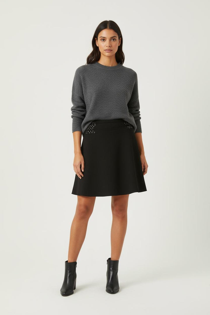 Jupe Évasée Noire - Taille XXS/32 de la marque The Kooples | PARAD89763 - Vendu par Paradigme - Image 1