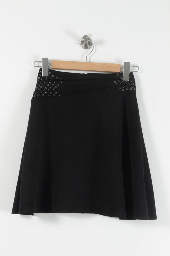 Jupe Évasée Noire - Taille XXS/32 de la marque The Kooples | PARAD89763 - Vendu par Paradigme - Image 2