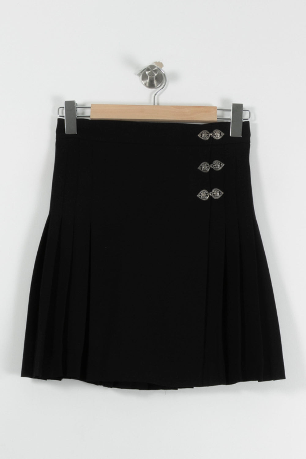 Jupe Plissée Noire - Taille XS/34 de la marque The Kooples | PARAD89765 - Vendu par Paradigme - Image 2