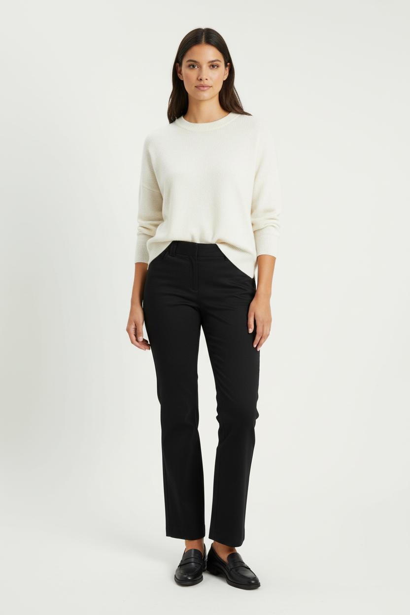 Pantalon Noir - Taille L/40 de la marque Caroll | PARAD89768 - Vendu par Paradigme - Image 1
