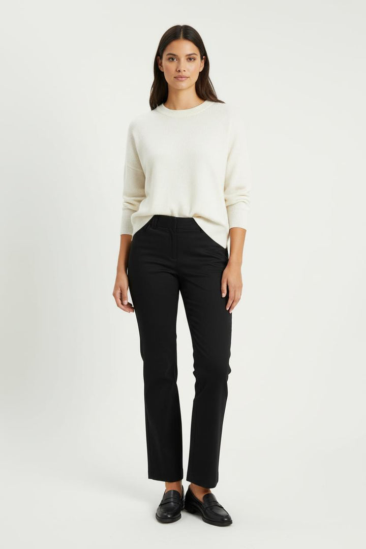 Pantalon Noir - Taille L/40 de la marque Caroll | PARAD89768 - Vendu par Paradigme - Image 1