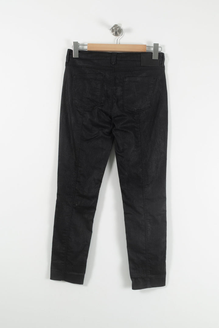 Pantalon Slim Noir - Taille M/38 de la marque One Step | PARAD89769 - Vendu par Paradigme - Image 4