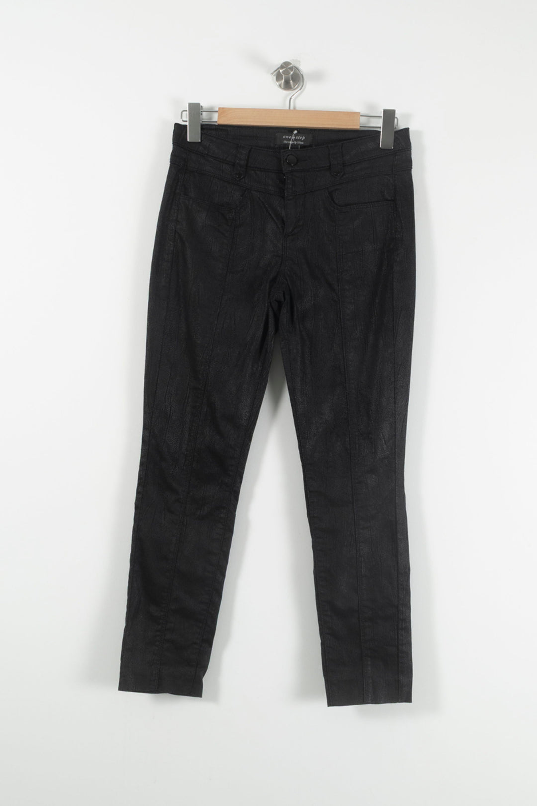 Pantalon Slim Noir - Taille M/38 de la marque One Step | PARAD89769 - Vendu par Paradigme - Image 2