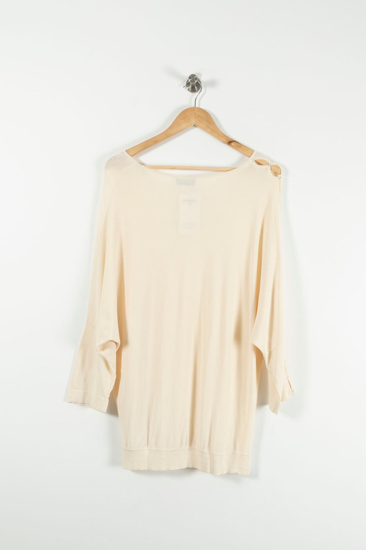 Pull Beige - Taille M/38 de la marque Weill | PARAD89770 - Vendu par Paradigme - Image 4