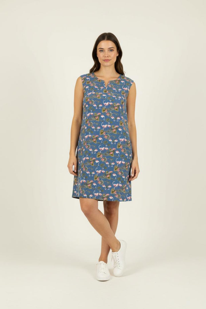 Robe Bleu - Taille M/38 de la marque Garance Paris | PARAD89779 - Vendu par Paradigme - Image 1