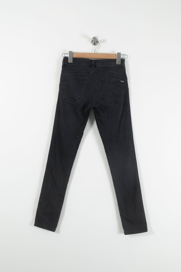 Jean Slim Noir - Taille XS/34 de la marque I.Code | PARAD89782 - Vendu par Paradigme - Image 4
