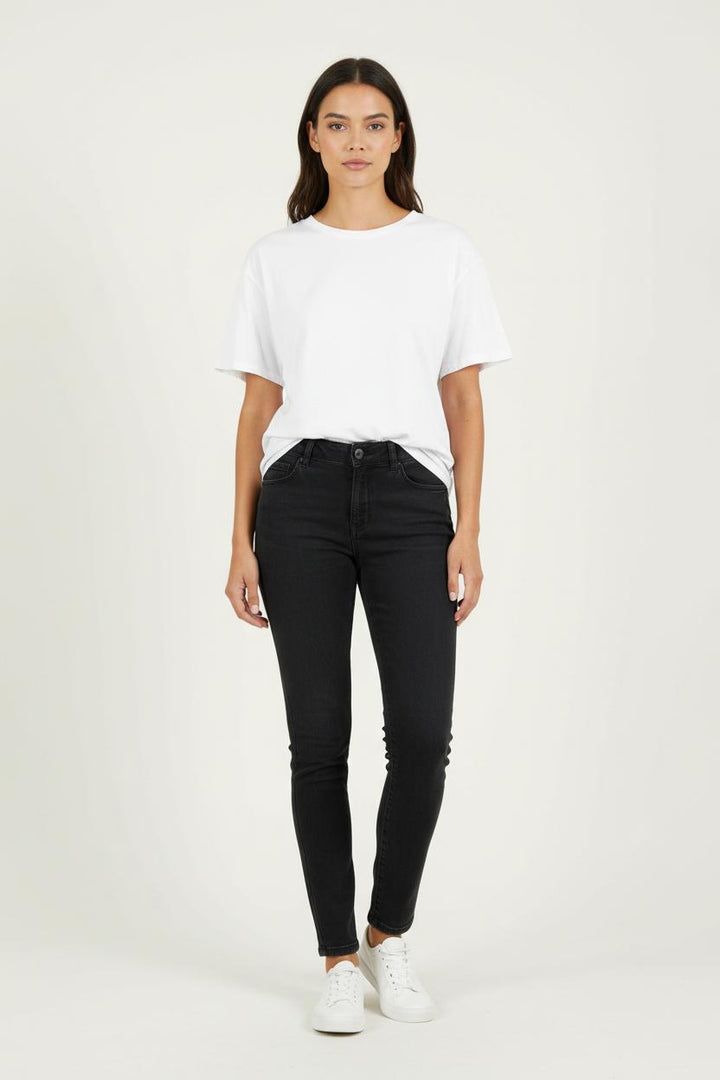 Jean Slim Noir - Taille XS/34 de la marque I.Code | PARAD89782 - Vendu par Paradigme - Image 1