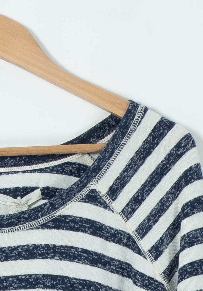 Robe Courte Bleue et Blanche - Taille S/36 de la marque Levi's | PARAD89784 - Vendu par Paradigme - Image 3