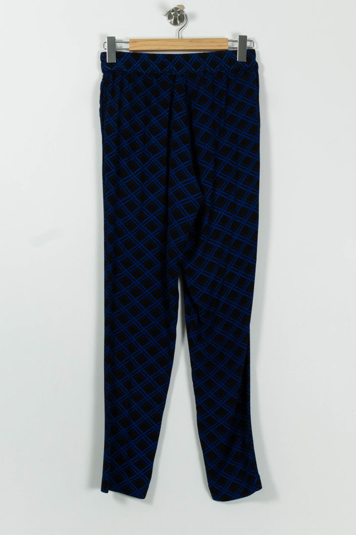 Pantalon Bleu et Noir - Taille S/36 de la marque Samsoe Samsoe | PARAD89791 - Vendu par Paradigme - Image 4