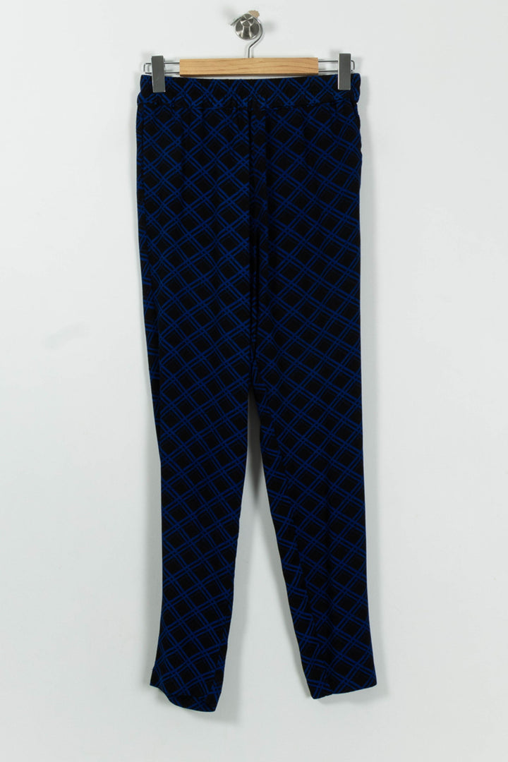 Pantalon Bleu et Noir - Taille S/36 de la marque Samsoe Samsoe | PARAD89791 - Vendu par Paradigme - Image 2