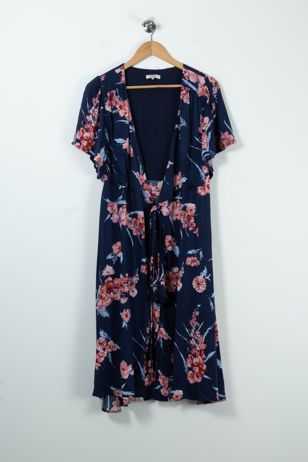 Robe Longue Bleue et Rose - Taille S/36 de la marque FRNCH | PARAD89796 - Vendu par Paradigme - Image 2
