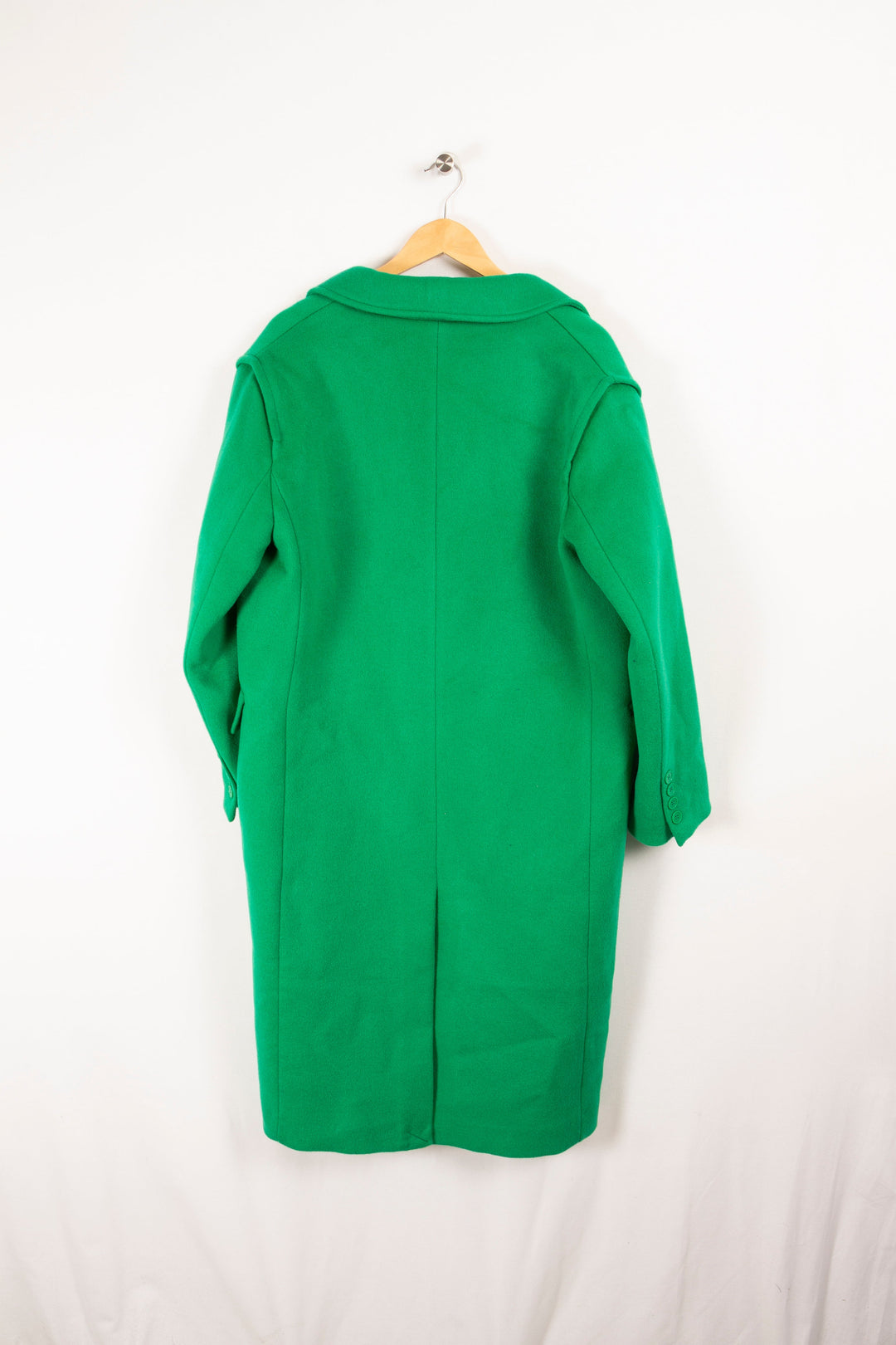 Long green coat - XL / 42