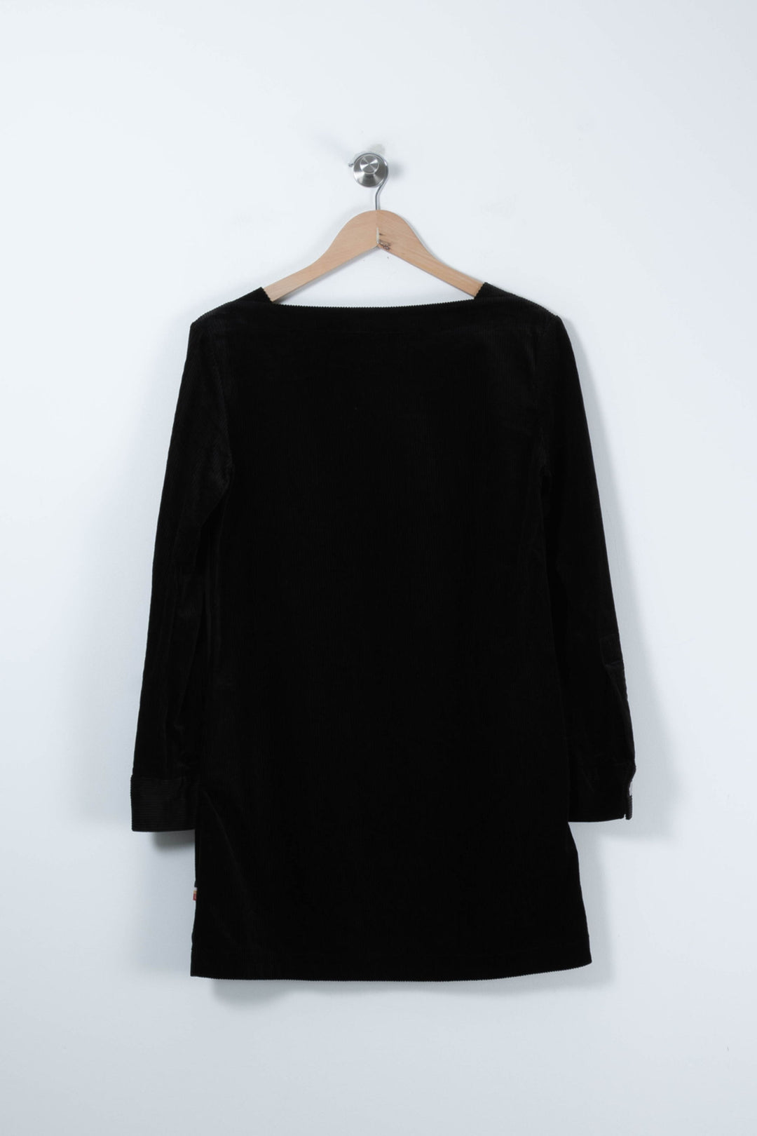 Robe Droite Noire - Taille S/36 de la marque Maison Kitsuné | PARAD89803 - Vendu par Paradigme - Image 4