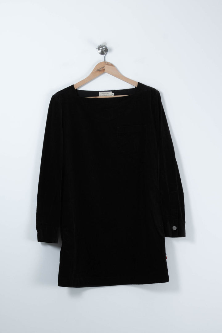Robe Droite Noire - Taille S/36 de la marque Maison Kitsuné | PARAD89803 - Vendu par Paradigme - Image 2