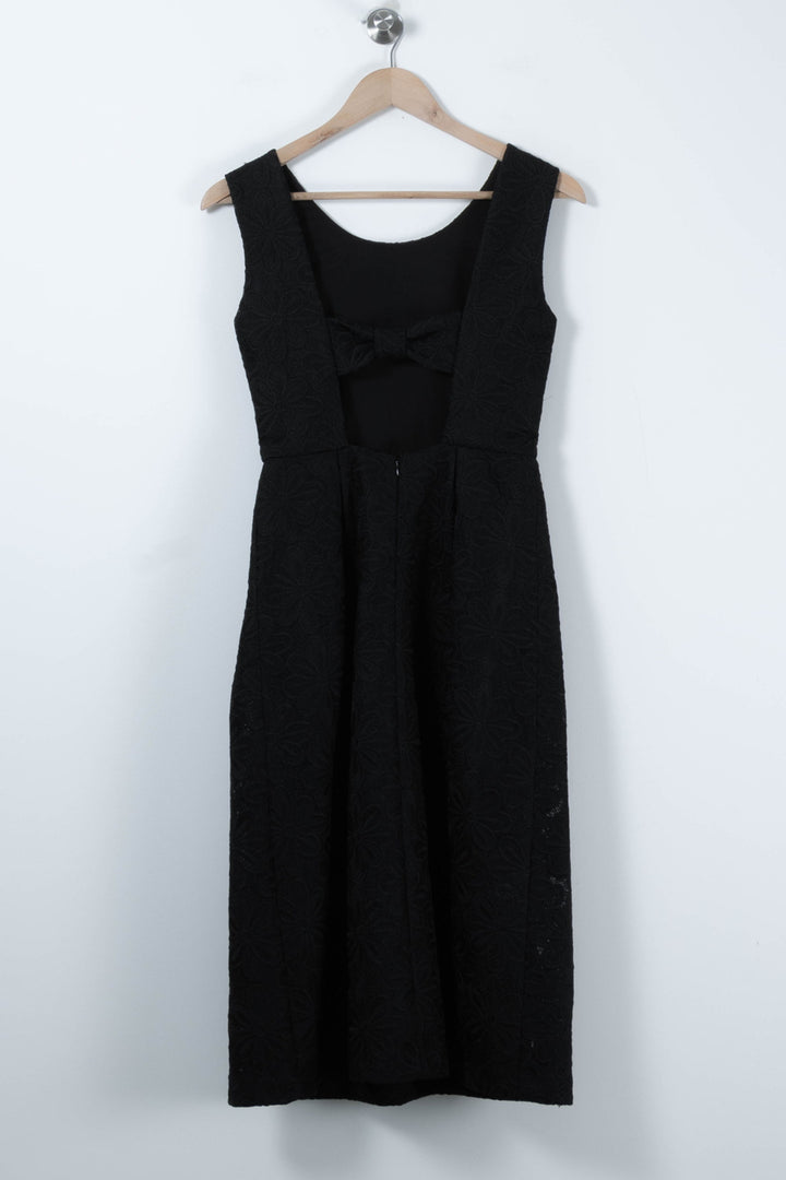 Robe Longue Noire - Taille S/36 de la marque Claudie Pierlot | PARAD89804 - Vendu par Paradigme - Image 4
