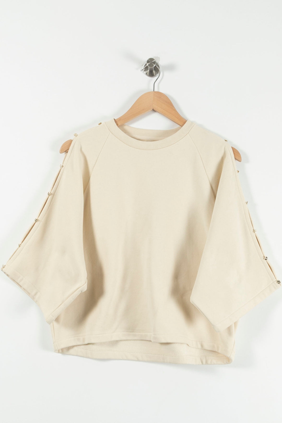 Sweatshirt Beige - Taille S/36 de la marque Sessùn | PARAD89813 - Vendu par Paradigme - Image 2