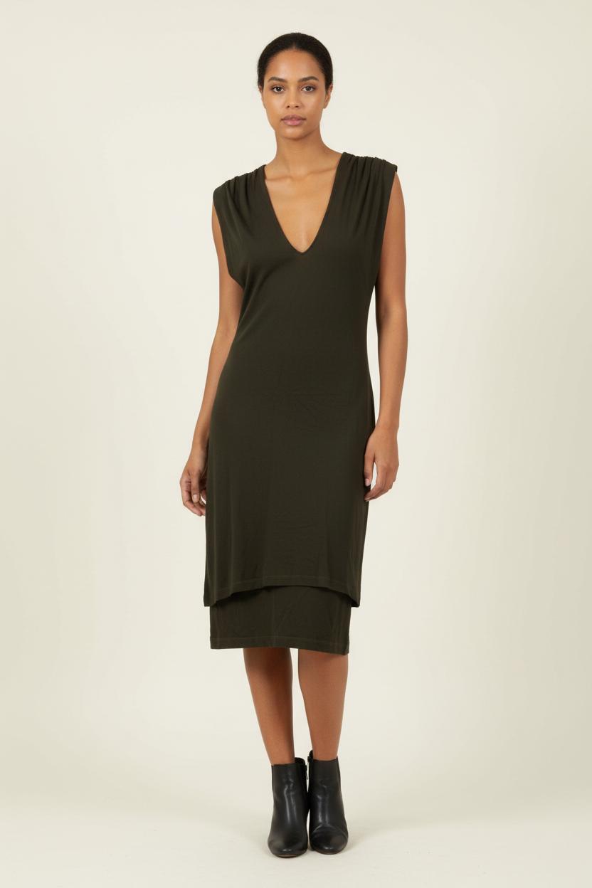 Robe Longue Verte - Taille XS/34 de la marque Filippa K | PARAD89815 - Vendu par Paradigme - Image 1