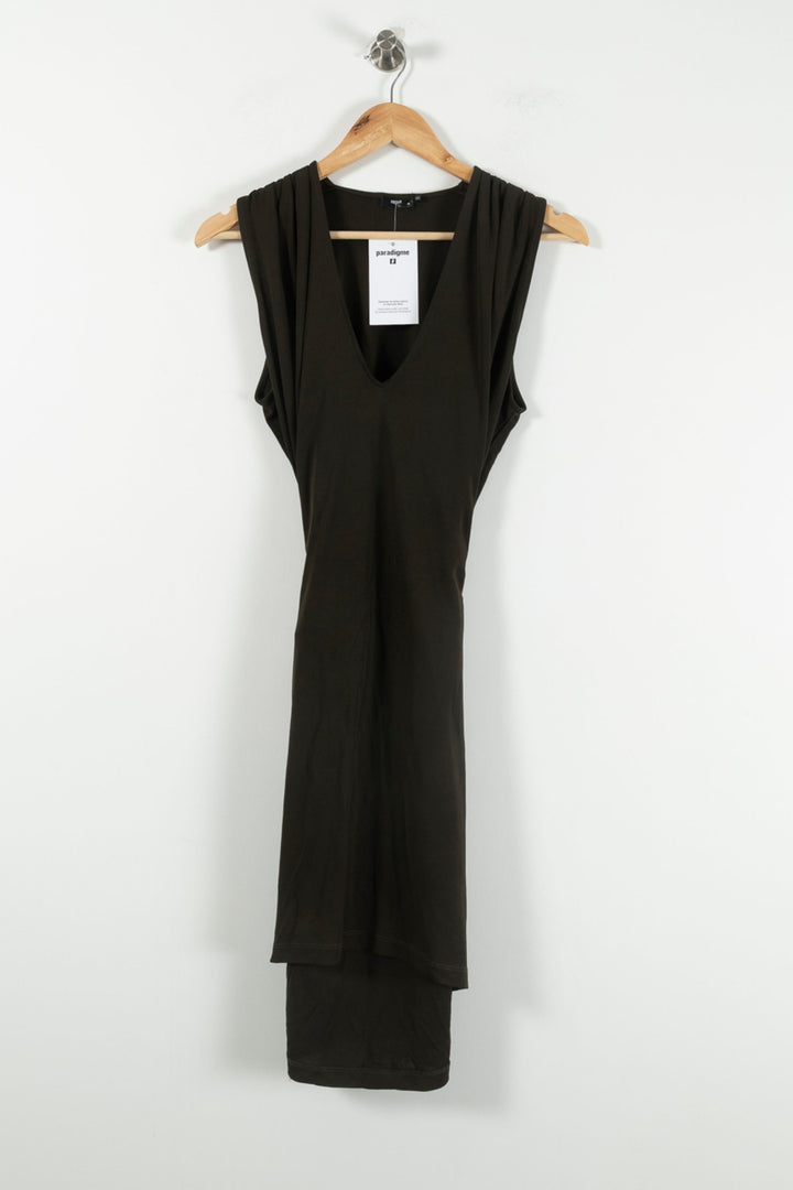 Robe Longue Verte - Taille XS/34 de la marque Filippa K | PARAD89815 - Vendu par Paradigme - Image 2