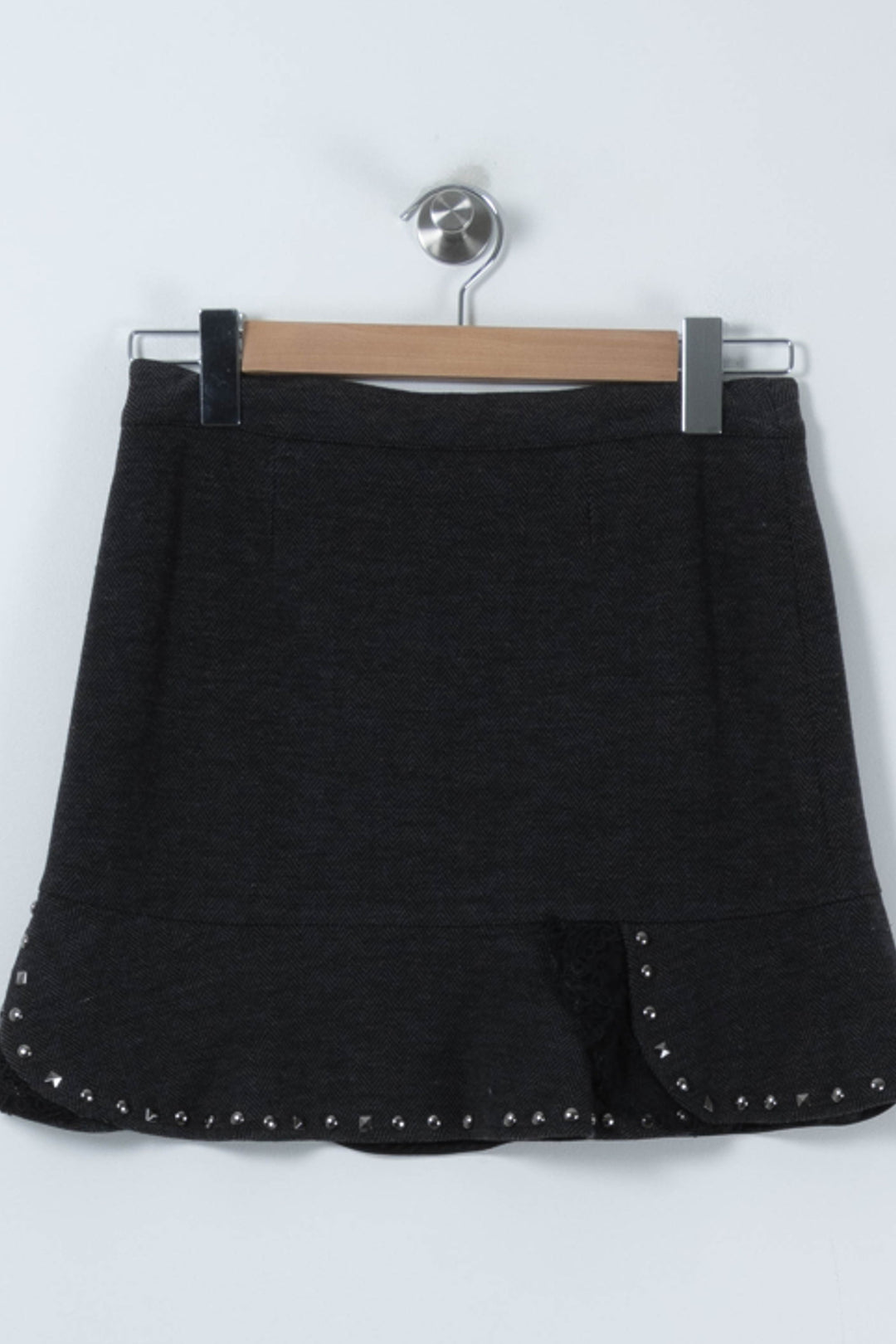 Jupe Courte Grise - Taille L/40 de la marque Liu Jo | PARAD89830 - Vendu par Paradigme - Image 4
