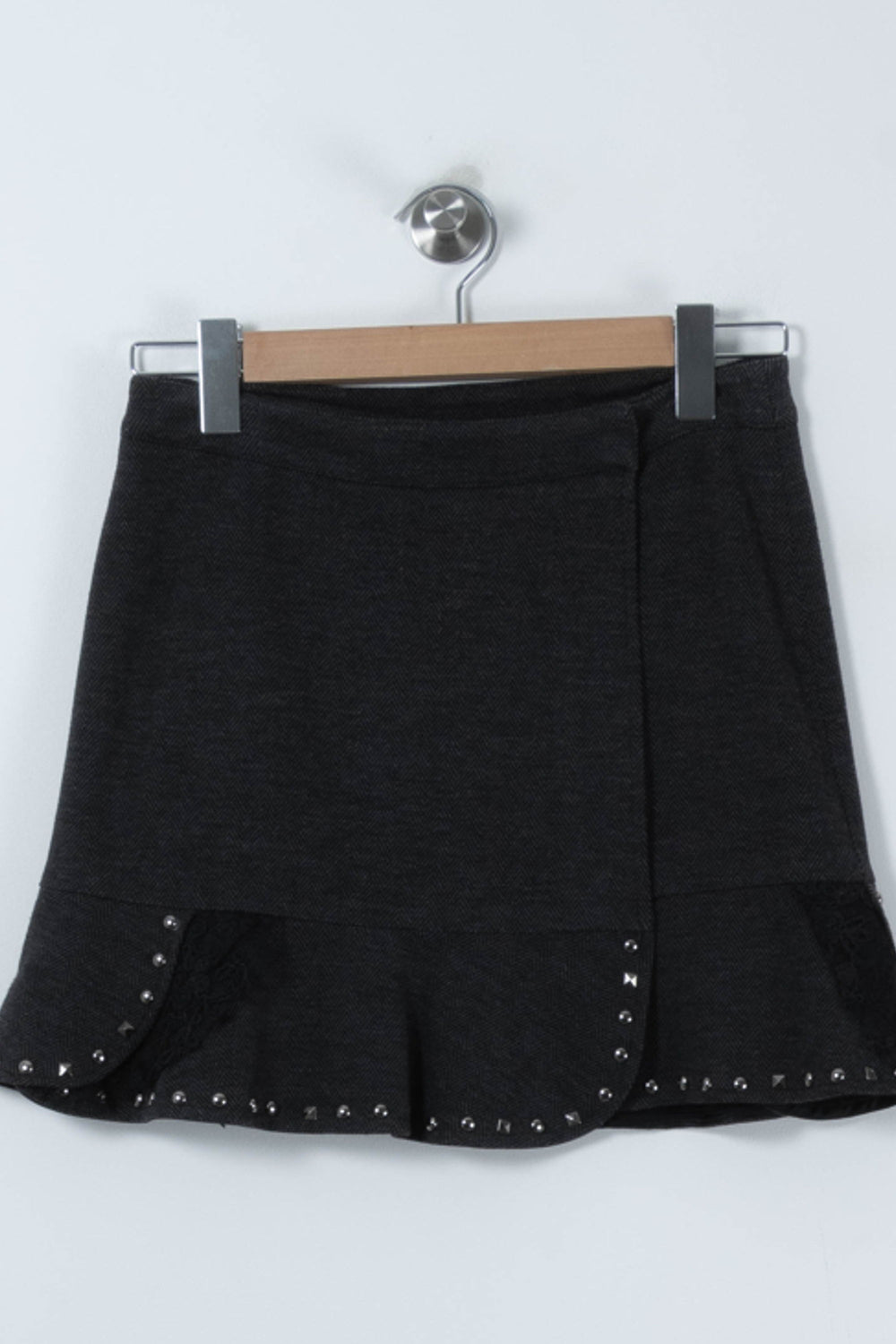 Jupe Courte Grise - Taille L/40 de la marque Liu Jo | PARAD89830 - Vendu par Paradigme - Image 2