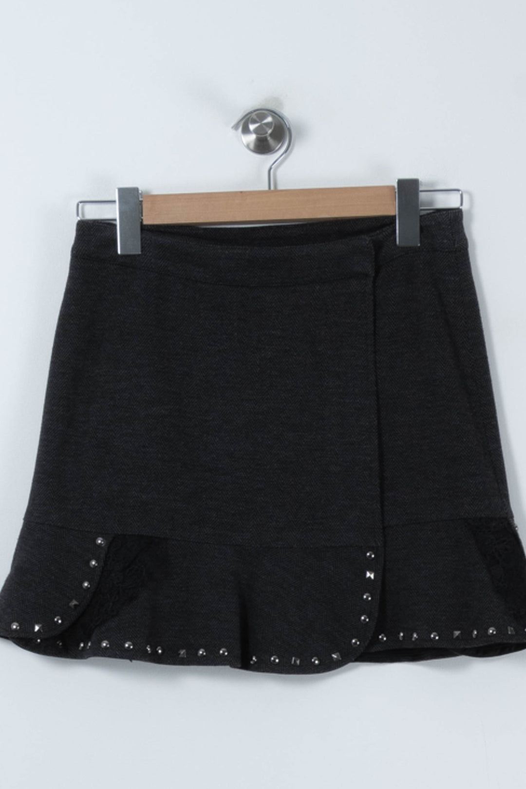 Jupe Courte Grise - Taille L/40 de la marque Liu Jo | PARAD89830 - Vendu par Paradigme - Image 2