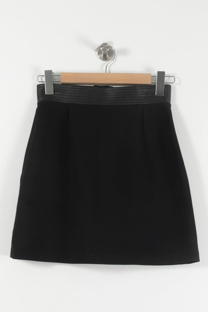 Jupe Boutonnée Noire - Taille S/36 de la marque The Kooples | PARAD89833 - Vendu par Paradigme - Image 4