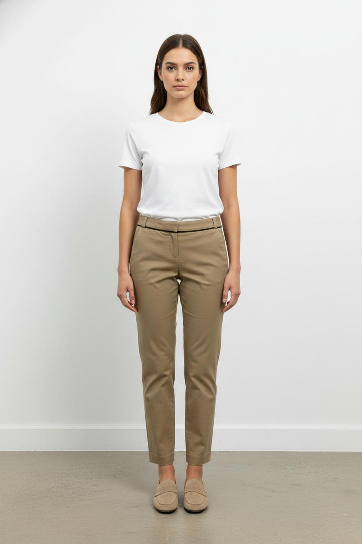 Pantalon Beige - Taille M/38 de la marque Maje | PARAD89849 - Vendu par Paradigme - Image 1