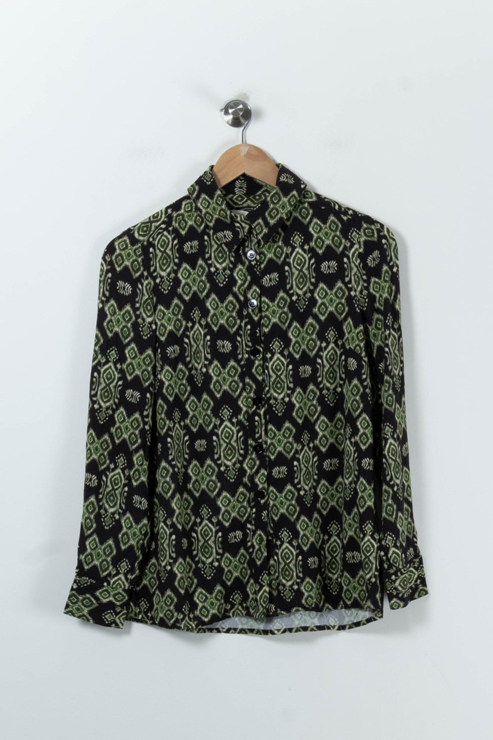 Chemise Noire et Verte - Taille XS/34 de la marque Stella Forest | PARAD89851 - Vendu par Paradigme - Image 2