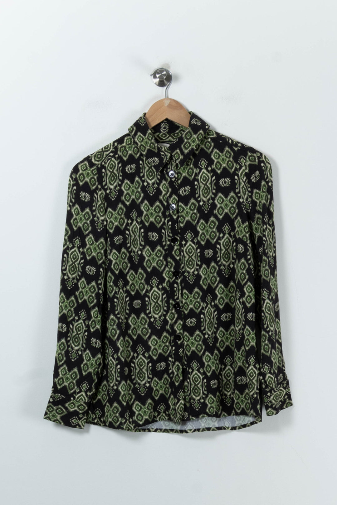 Chemise Noire et Verte - Taille XS/34 de la marque Stella Forest | PARAD89851 - Vendu par Paradigme - Image 2