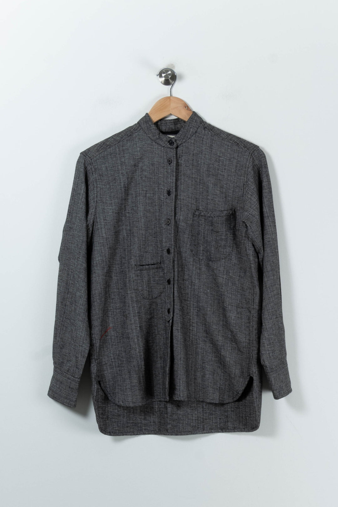 Chemise Col Mao Grise - Taille S/36 de la marque Laurence Bras | PARAD89852 - Vendu par Paradigme - Image 2