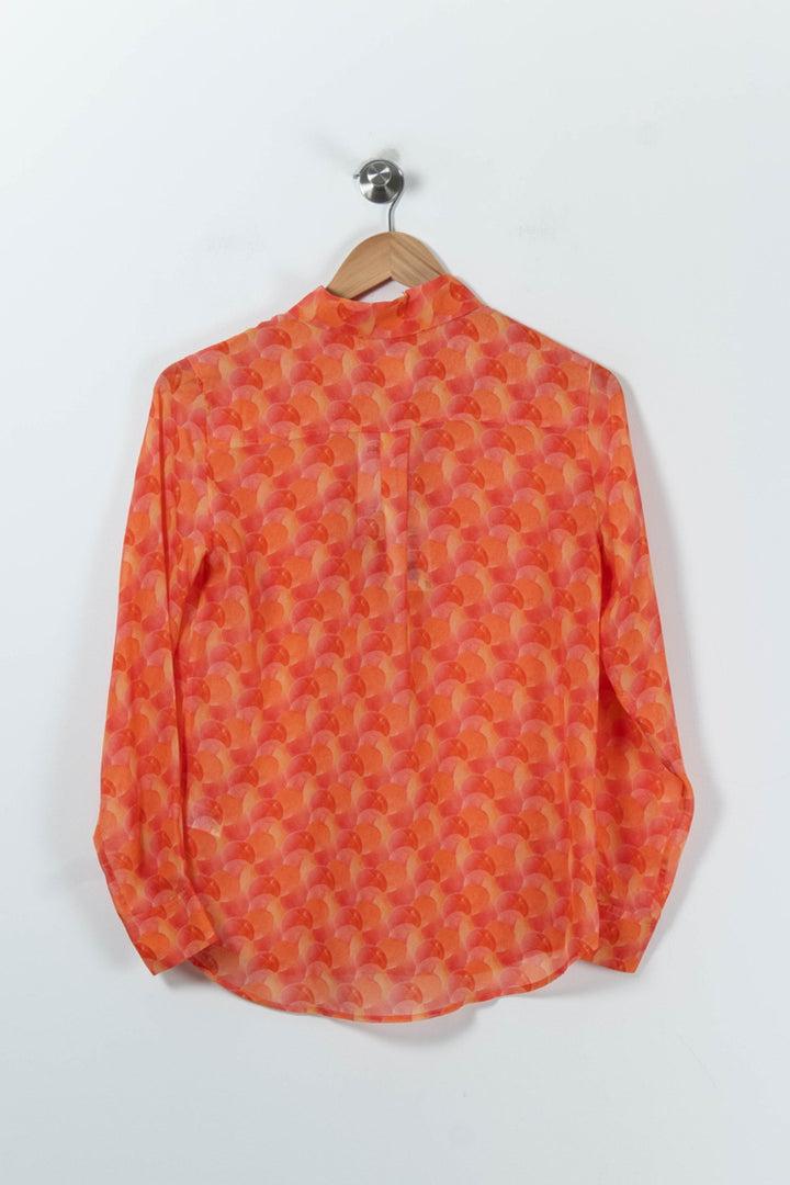 Chemise Orange et Rose - Taille XS/34 de la marque Soi Paris | PARAD89855 - Vendu par Paradigme - Image 4