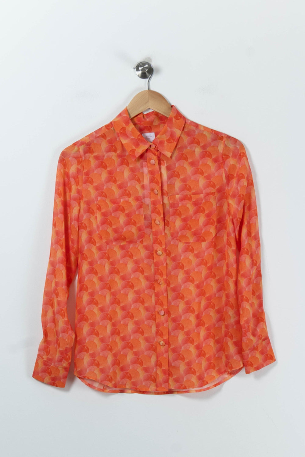 Chemise Orange et Rose - Taille XS/34 de la marque Soi Paris | PARAD89855 - Vendu par Paradigme - Image 2